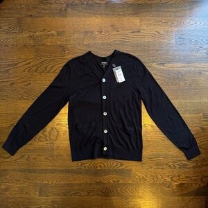 Todd Snyder Cotton Silk Cardigan Sweater